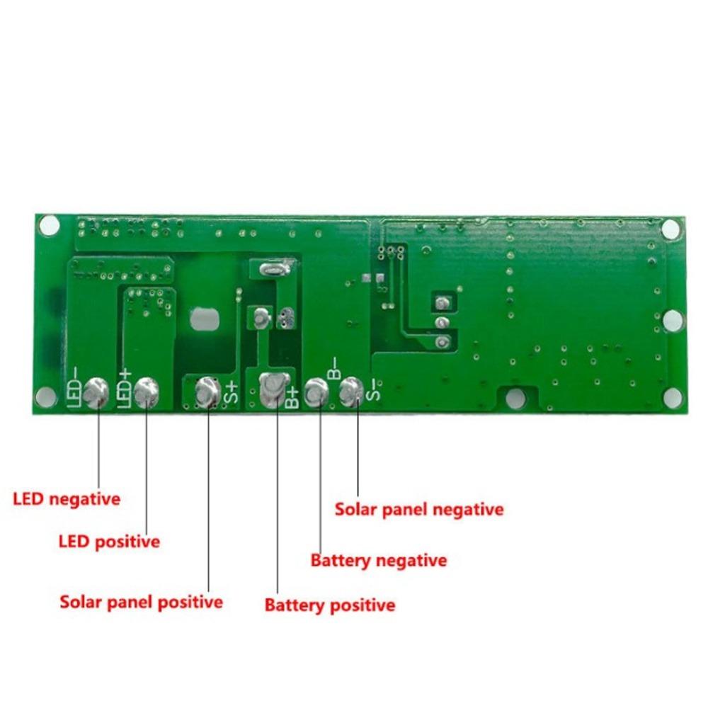 3.2V / 3.7V Solar Circuit Board Energy Efficient Solar Lamp Controller  Outdoor Lighting