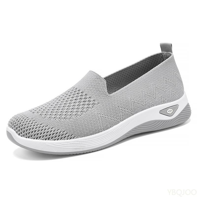 Summer Casual Soft Bottom Anti Slip Breathable One Foot Shoes for Women Shallow Mouth Comfortable Women's Sports Shoes