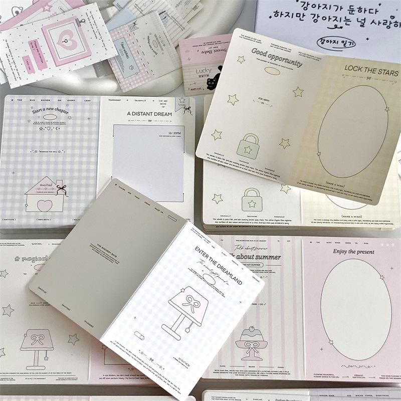 Mini Fold-Over Greeting Card Stock: DIY Message Holder & Decorative Package