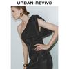 UR Women's Asymmetrical One-Shoulder Mini Dress
