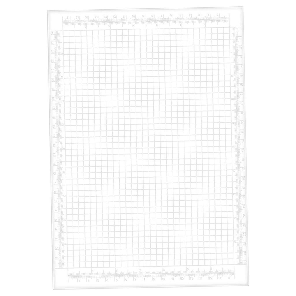 Portable Stencil Stamp Sticky Mat Durable PVC Non Slip Craft Sheet for Layered Stencils Templates and DIY Art Projects