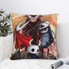Hollow Knight Quadratische Kissenbezüge Polyester Auto Action-Abenteuer Kissenhülle Kreative Dekor Kissenbezug 4545