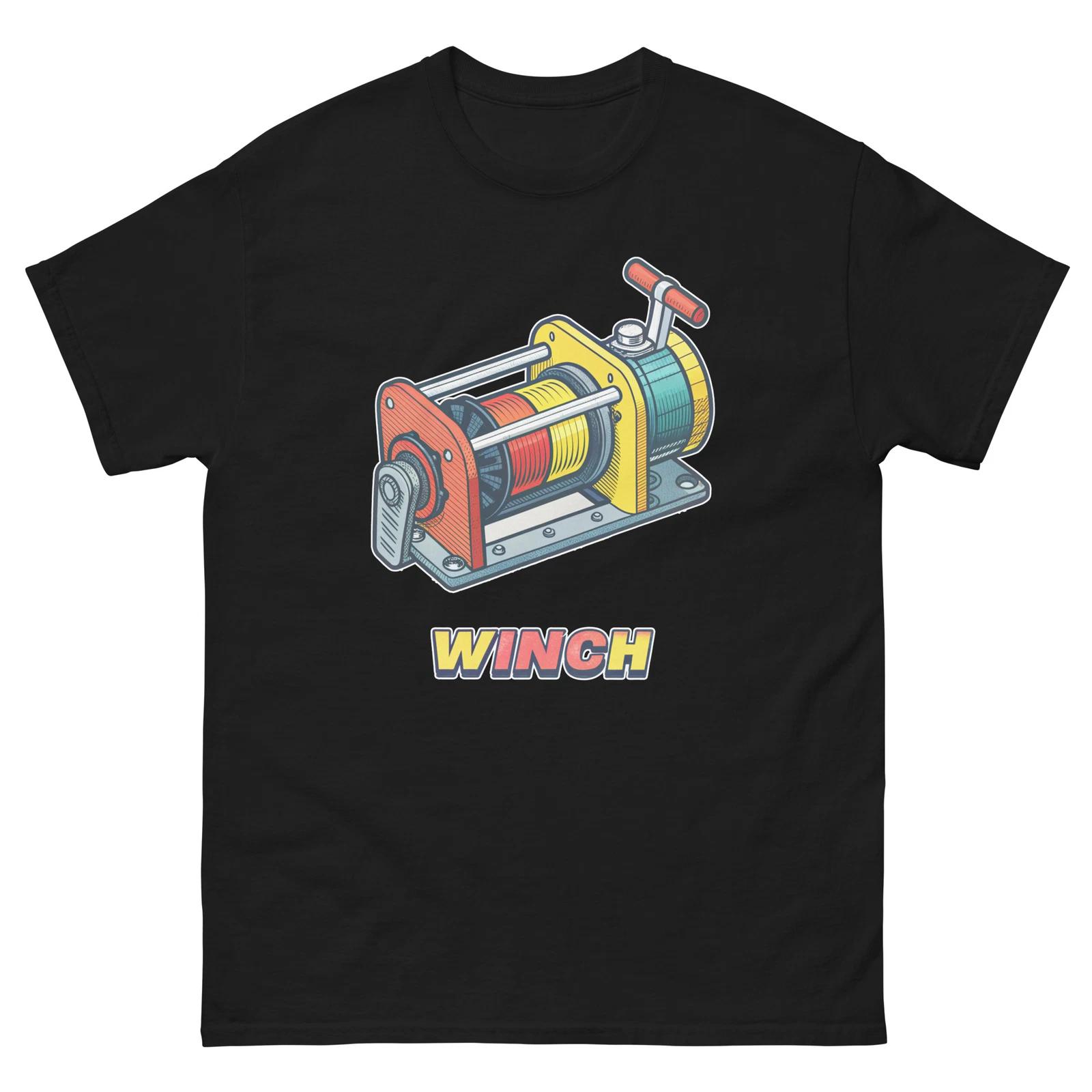 

Winch Workplace Tool Tools Construction Working T-Shirt XL