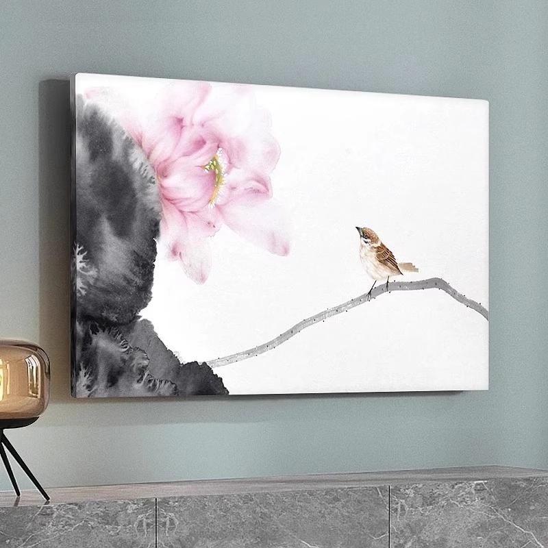 Universal Cover 42 Inchs 55 Inch 50 Inchs 65 Inch TV Hood Dust-proof Cover Towel Household Hanging LCD TV Cover