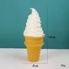 Simulation Ice Cream Model Decoration Fake Ice Cream Cone Food Mould Plastic Ornaments Window Sample Display Party Shooting Prop