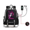 Projectile On Breaking Anime Neutral Solid Color Oxford Backpack Men'S Business Multifunctional Usb Large Capacity Backpack