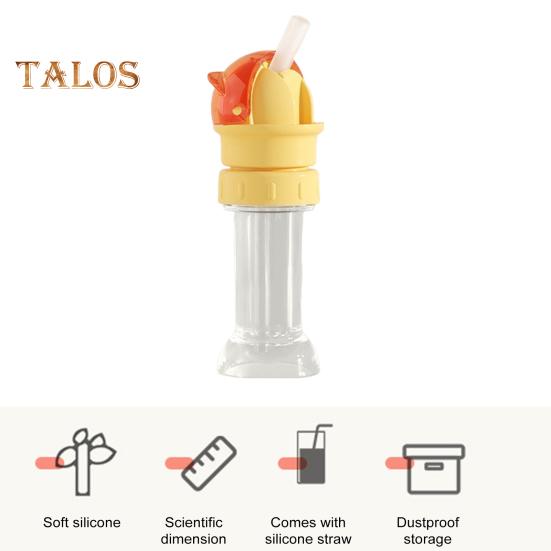 Beverage Water Bottle Straw Lid BPA-Free Twist Cap No Spill Silicone Cover Heat-Resistant Water Bottle Lid Compatible with Most Bottles