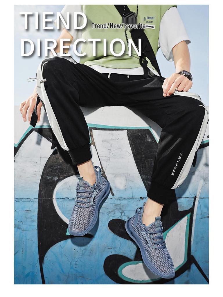Herren 2025 Sommer Atmungsaktive Mesh Freizeit Sportschuhe