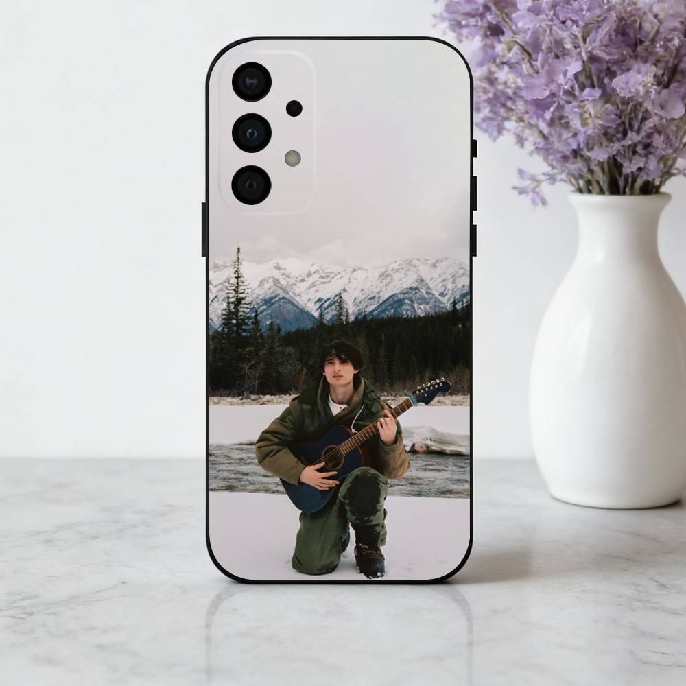 

R-Rock M-Music Icon Finn W-Wolfhard Phone Case For Samsung Galaxy A73,A72,A71,A70,A53,A52,A51,Soft Silicone Black Cover Samsung a12