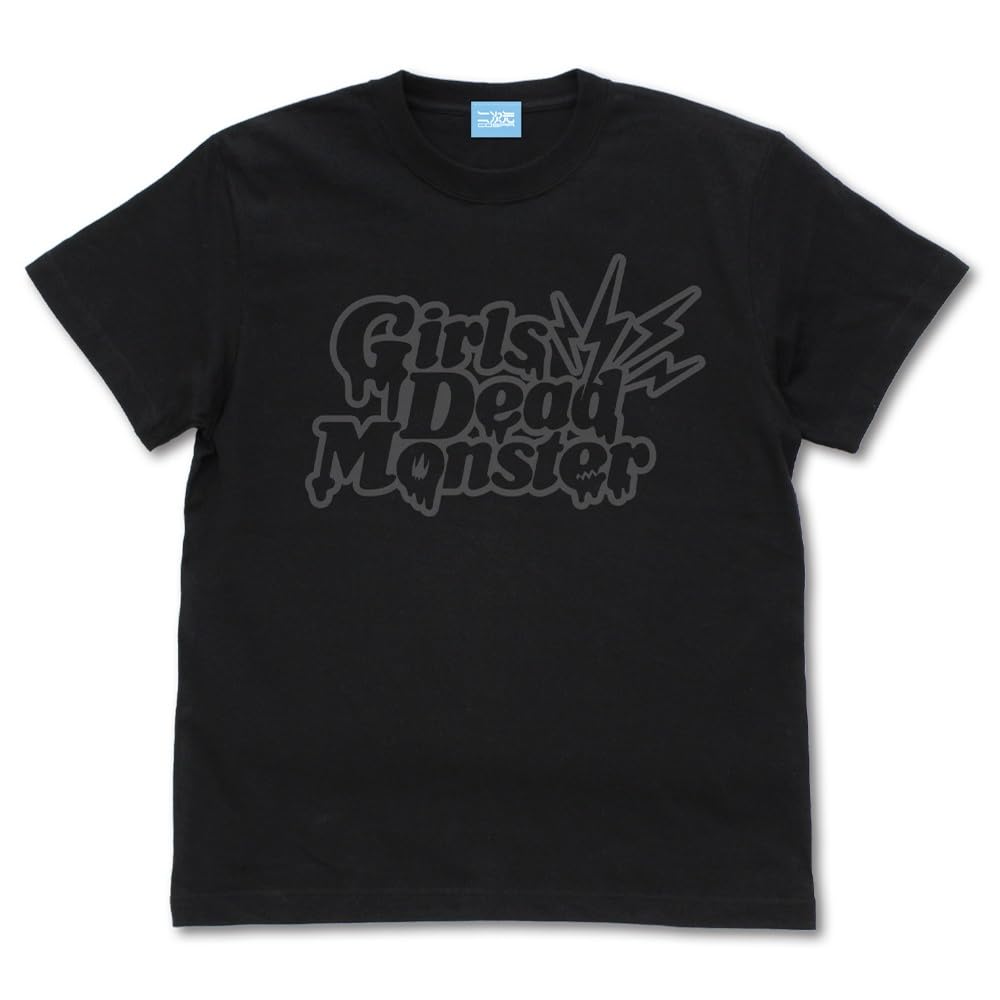 [Официальный] Футболка COSPA Angel Beats Girls Dead Monster, XL, Черный, Хлопок