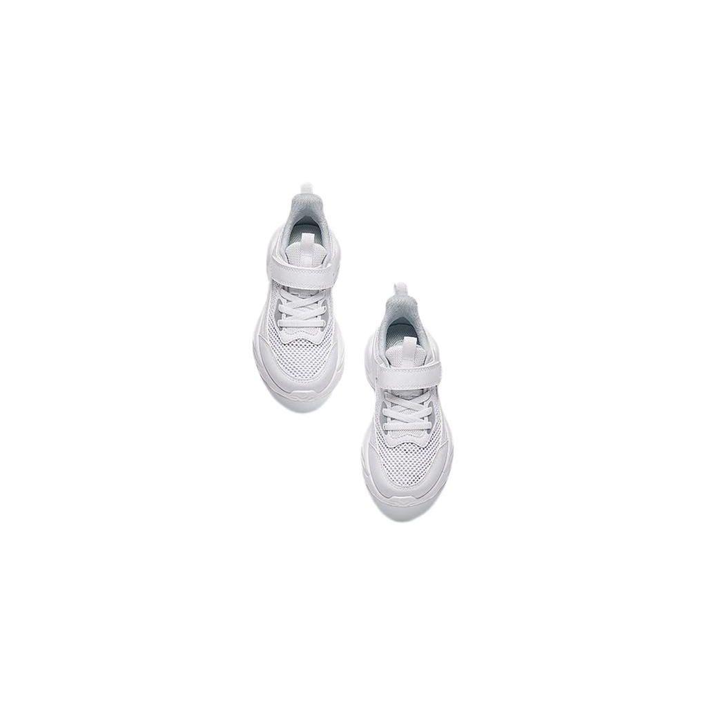 Anta Durable Breathable Low-Top Running Shoes Kids Sneaker White A312429977-2