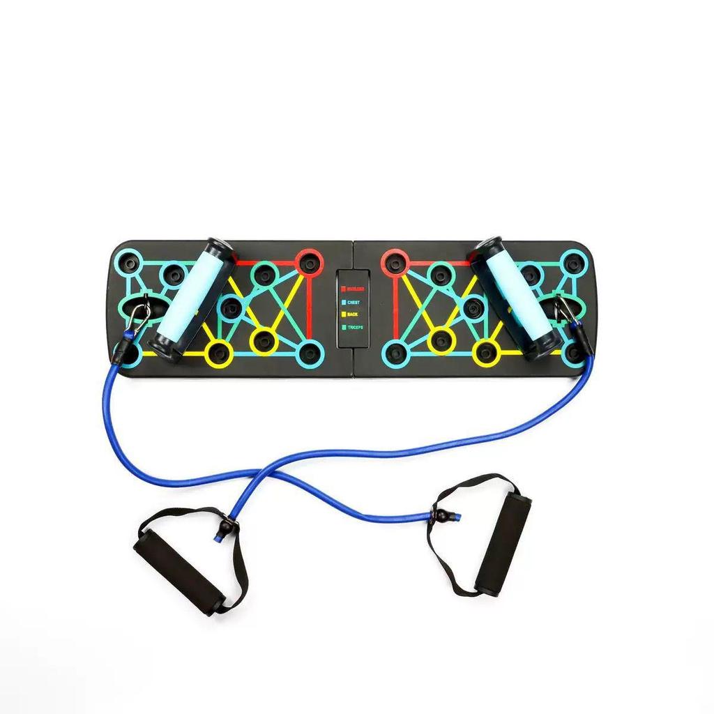 Unisex Multi-Functional Foldable Push-Up Board for Ab and Chest Training