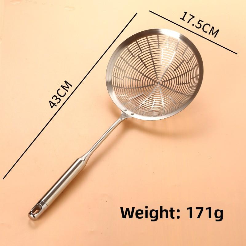 Household Large Food-grade Fried Kitchen Dumplings Long-handled Spoon