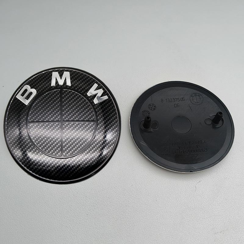 OSTB7 3d 82mm 74mm Car Front Hood Badge Bonnet Logo Rear Trunk Emblem For BMW E46 E39 E90 E36 E60 E30 E87 M2 M3 M4 M5 50th Anniversary