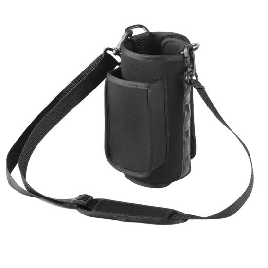 Magnetic Water Bottle Holder Bag with Phone Pocket Towel Buckle Gym Bottle Carrier Pouch Sleeve for Men