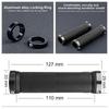Bicycle Rubber Grips Alloy Lock Non-Slip Rubber Bicycle Handlebar Grips Double Aluminum Lock On Locking Bicycle Handlebar Grips