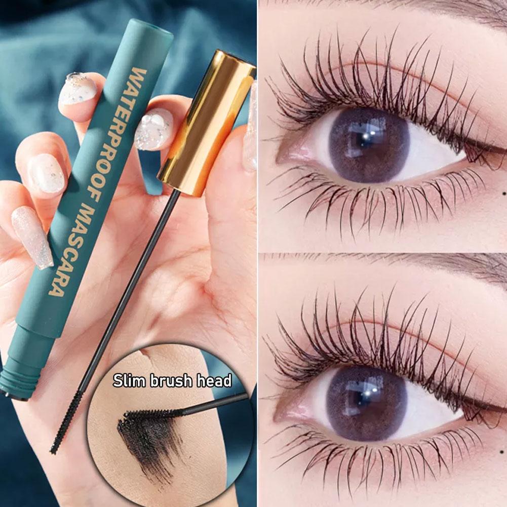 Waterproof Makeup Lash Long Thick Curly Eyelashes Classic Color Long Skinny I9H4 Mascara B7O6