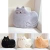 Adorable Cat Plush Pillow For Kids Soft Comforting Stuffed Toy Perfect For Bedtime