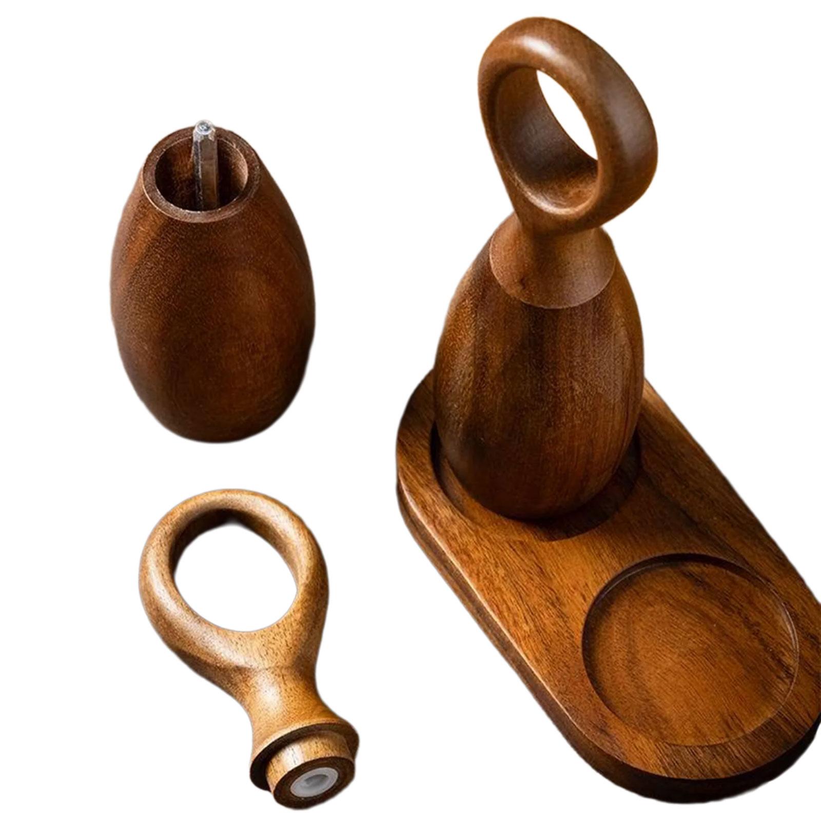 

1 набор/3 шт. Деревянная мельница для соли и перца Ручная мельница для перца Солонка и перечница с керамическими жерновами для домашней кухни