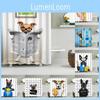 180cm X 80cm Shower Curtain For Pet Bathing Protect Your Bathroom Floors