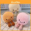 Plush Macaron Scented Fruit Toy With Smiling Expression For Kids Gift