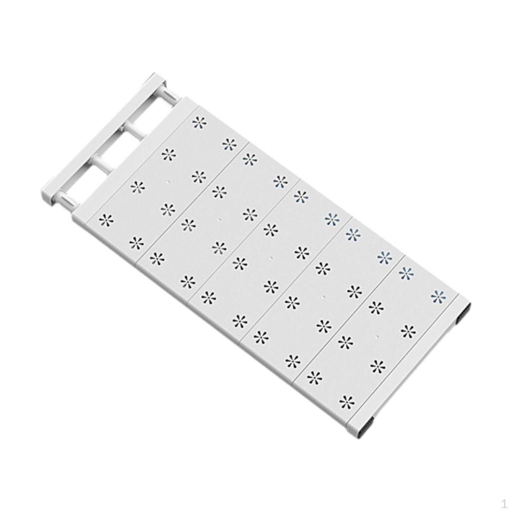 Expandable Divider Clothing Closet Shelf Wardrobe Storage Drawer Organizer Separator for