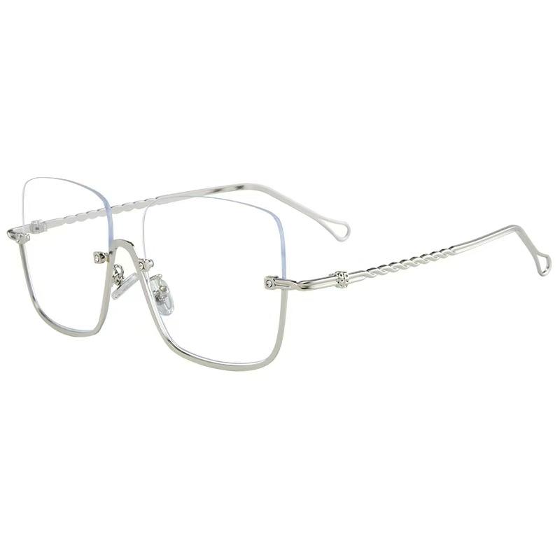 

Европейско-американский стиль Полуободковые солнцезащитные очки с защитой от УФ Модные трендовые уличные солнцезащитные очки для женщин мужчин