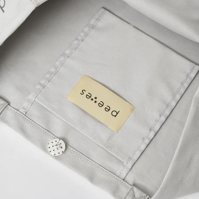 [10th Reorder] PVS Dot Button Bag / Light Grey