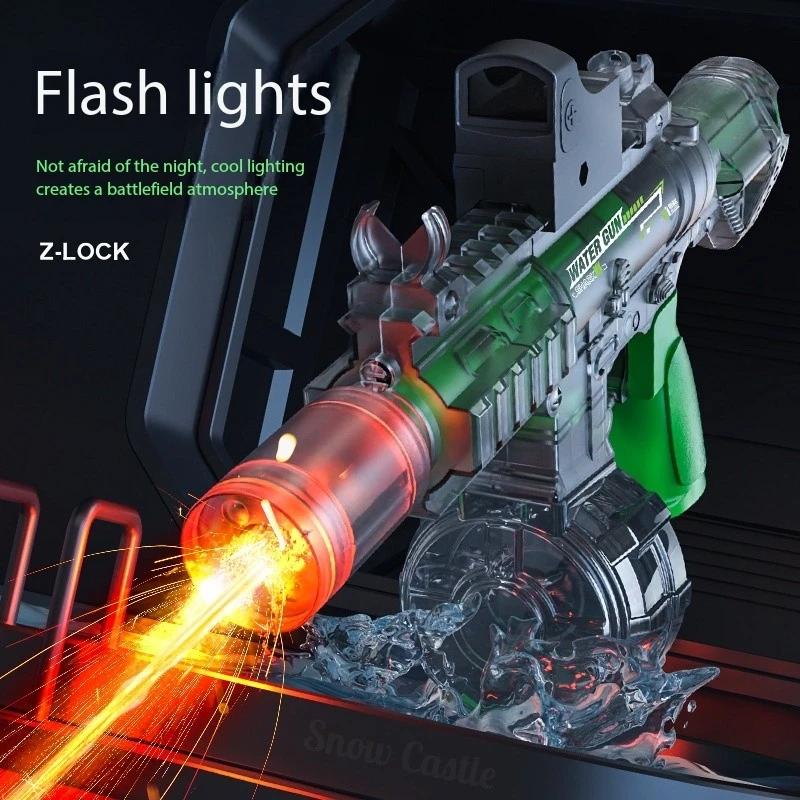 Non-Toxic New Water Gun M416 Electric Toy High Pressure Fully Automatic M416 Rifle Adult Children And Children Summer Games Beach Pool Toys