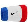 Nike Swoosh Classic Double Wide Wristbands 2PK, Unisex white Wristband