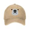 Polar Bear Lovers Unisex Women Baseball Cap Cartoon Distressed Cotton Caps Hat Vintage Outdoor Activities Snapback Cap
