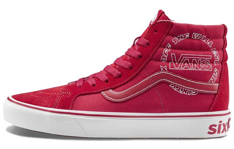 Vans ComfyCush SK8 Hi Reissue Red White VN0A3WMCTFK 35