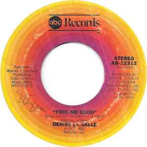 

7inch Record DENISE LASALLE - Love Me Right AB12312 ABC Records 1977 US Soul/Funk Used