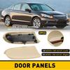 Pair For Honda Accord Sedan Front 2008-2012 Door Panels Armrest Lid Cover Beige