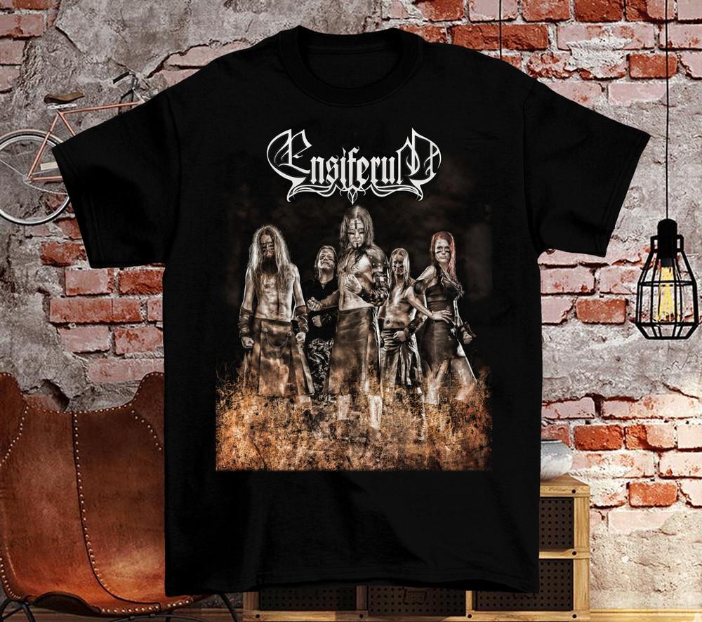 NEW Ensiferum Band Member Gift For Fan Gift For Fan Black All Size Shirt