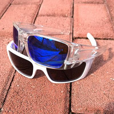 Internet-Promi-Sonnenbrille, europäische und amerikanische Mode, Outdoor, blendend, Laufen, Radfahren, Radfahren, Brille, blendfrei, Wind- und Sand-Sonnenbrille