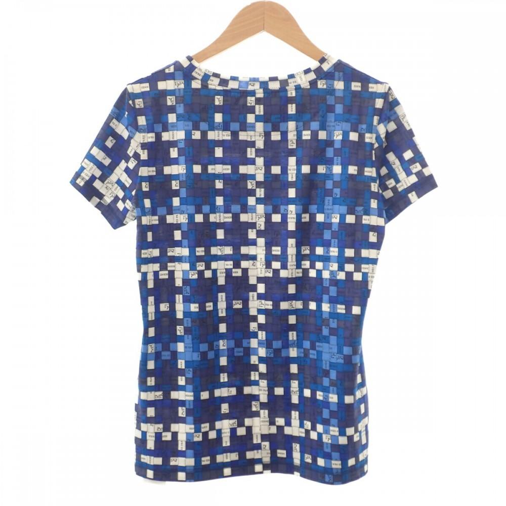 HERMES  34  Short Sleeve T-shirt Bruce Marto Cotton Women