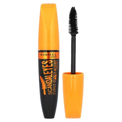 Rimmel London, Scandaleyes, Curve Alert Mascara, 001 Black, 0.41 Fl Oz (12 Ml)