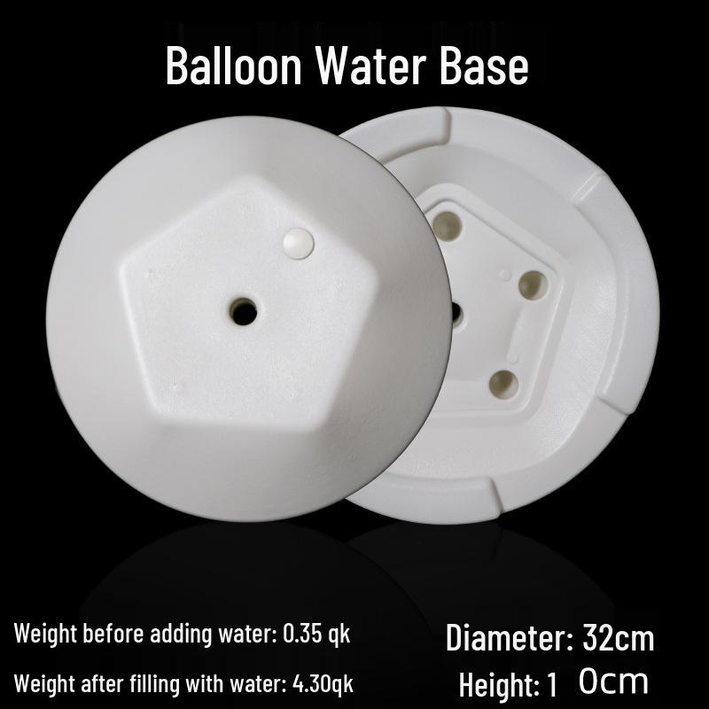 Rainbow Arch Balloon Stand: Water-Filled Pedestal Base for Wedding and Party Decor