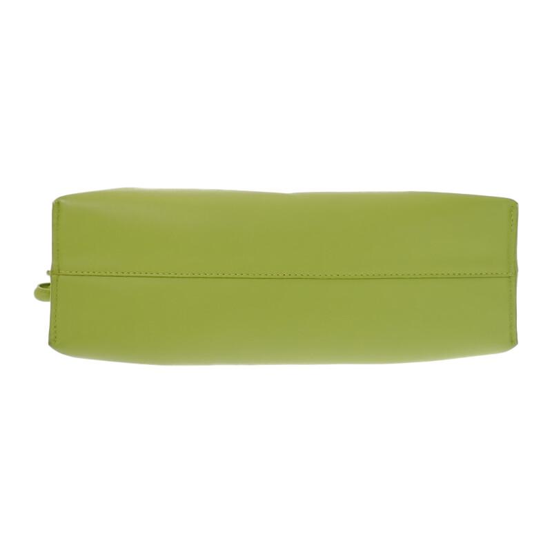 Loewe A411FC1XBF 2WAY Bag Lime Yellow Calfskin Women