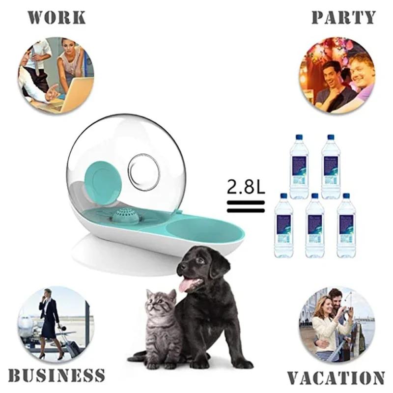 Drinking Bowl Large Capacity Filter Kitten Drinker No Electricity Pet Accessories Cat Automatic Water Dispenser Dog Snail