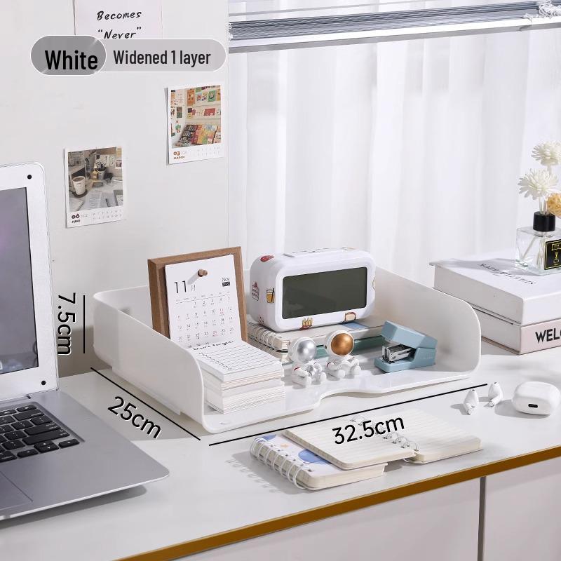 A4 Stackable Desktop File Organizer and Student Stationery Drawer