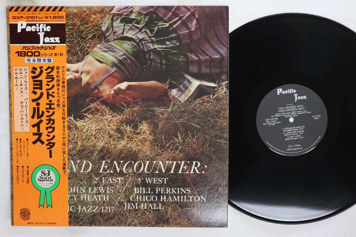 

LP Record JOHN LEWIS Grand Encounter 2 East 3 West PJ1217 PACIFFC JAZZ 1956 US Obi Jazz Used