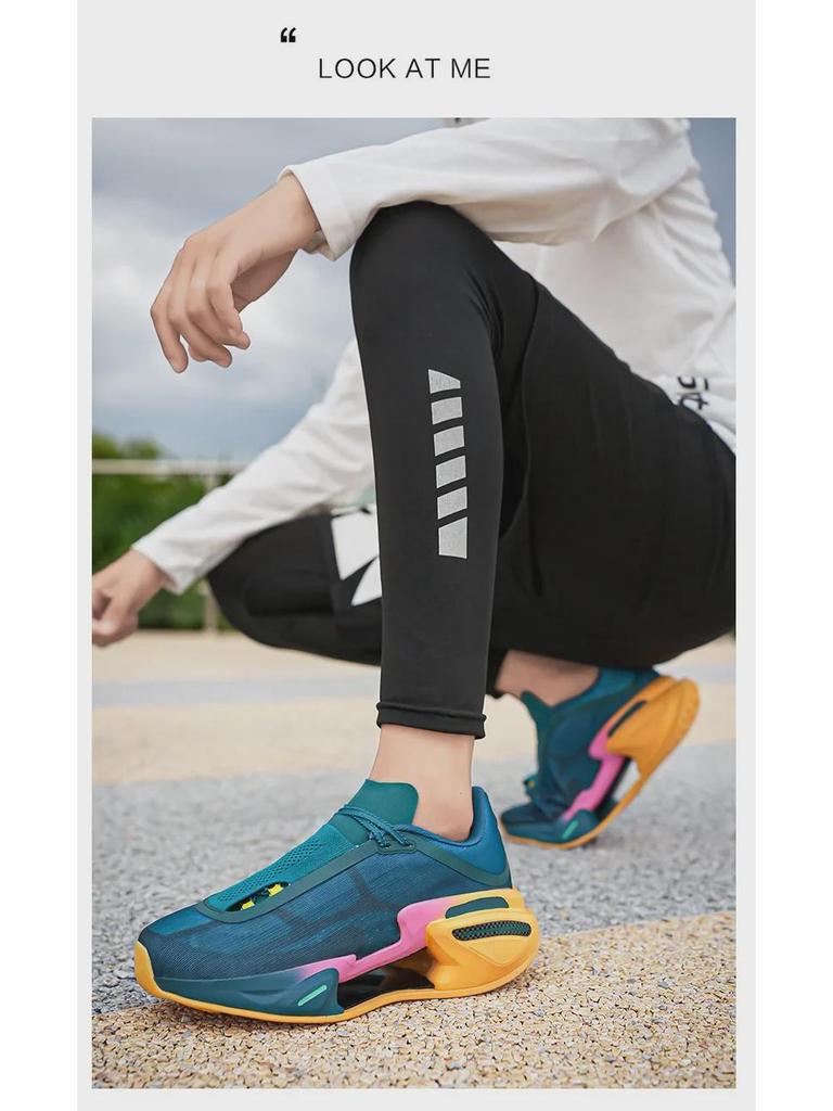 Jueying 3 Pantofi de alergare de curse unisex: Încălțăminte sport ușoară, rebound mare, absorbantă de șoc, la modă pentru bărbați și femei