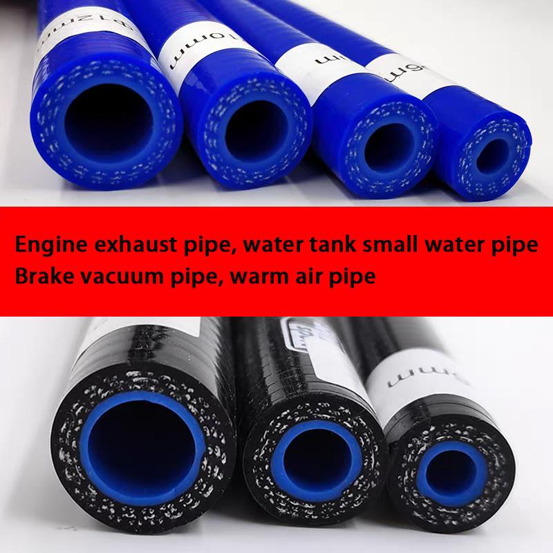 Car Modification Silicone Water Pipe High Temperature High Pressure Resistant Turbocharged Vacuum Meter Engine Exhaust Pipe