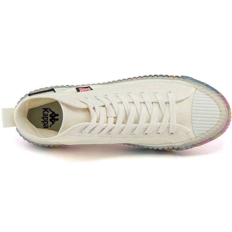 Craig & Karl X Kappa Trendy Slip-Resistant Durable High-Top Canvas Shoes Unisex sneakers Off-White Rainbow K0BX5VS17D-012A