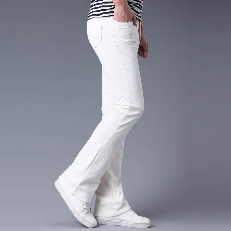 Men's Plus Size Corduroy Trousers Men's Flared Casual Pants