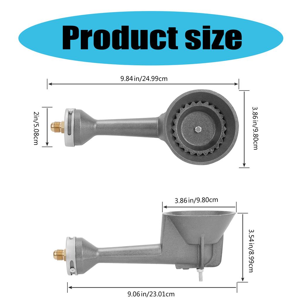 Energy Efficient Stove Burners Inserts Efficient Burners Head Energy Saving Tube Metal Texture for Various Cookwares
