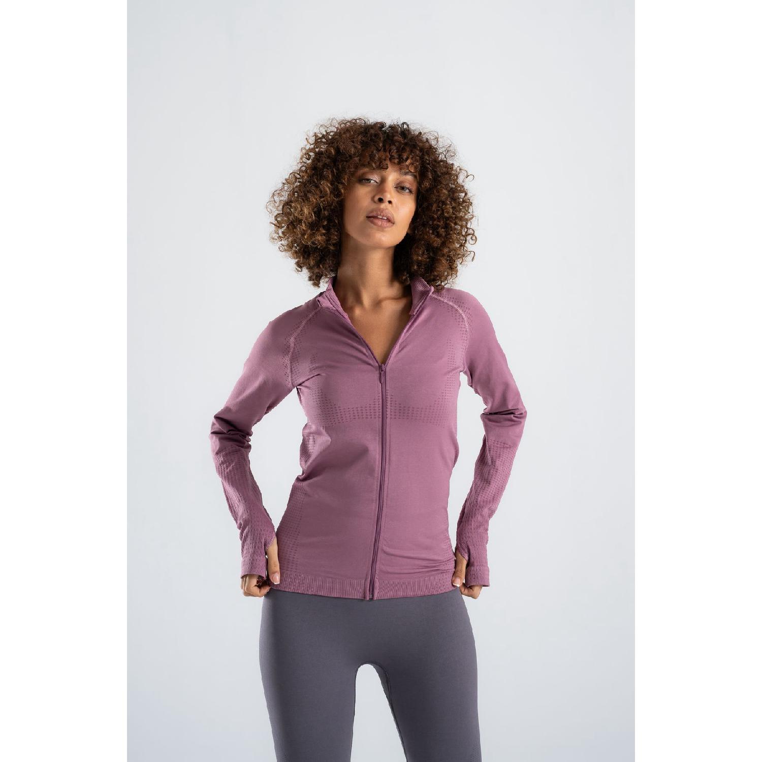 

Seamless Stretch Sports Cardigan S бузковий