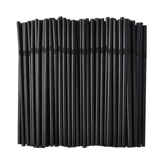 100PCS Disposable Straws, Colorful Bendable And Straight Straws, Food-Grade PP Safe Drinking Straws for Milk Tea Juice Drinks Party Use